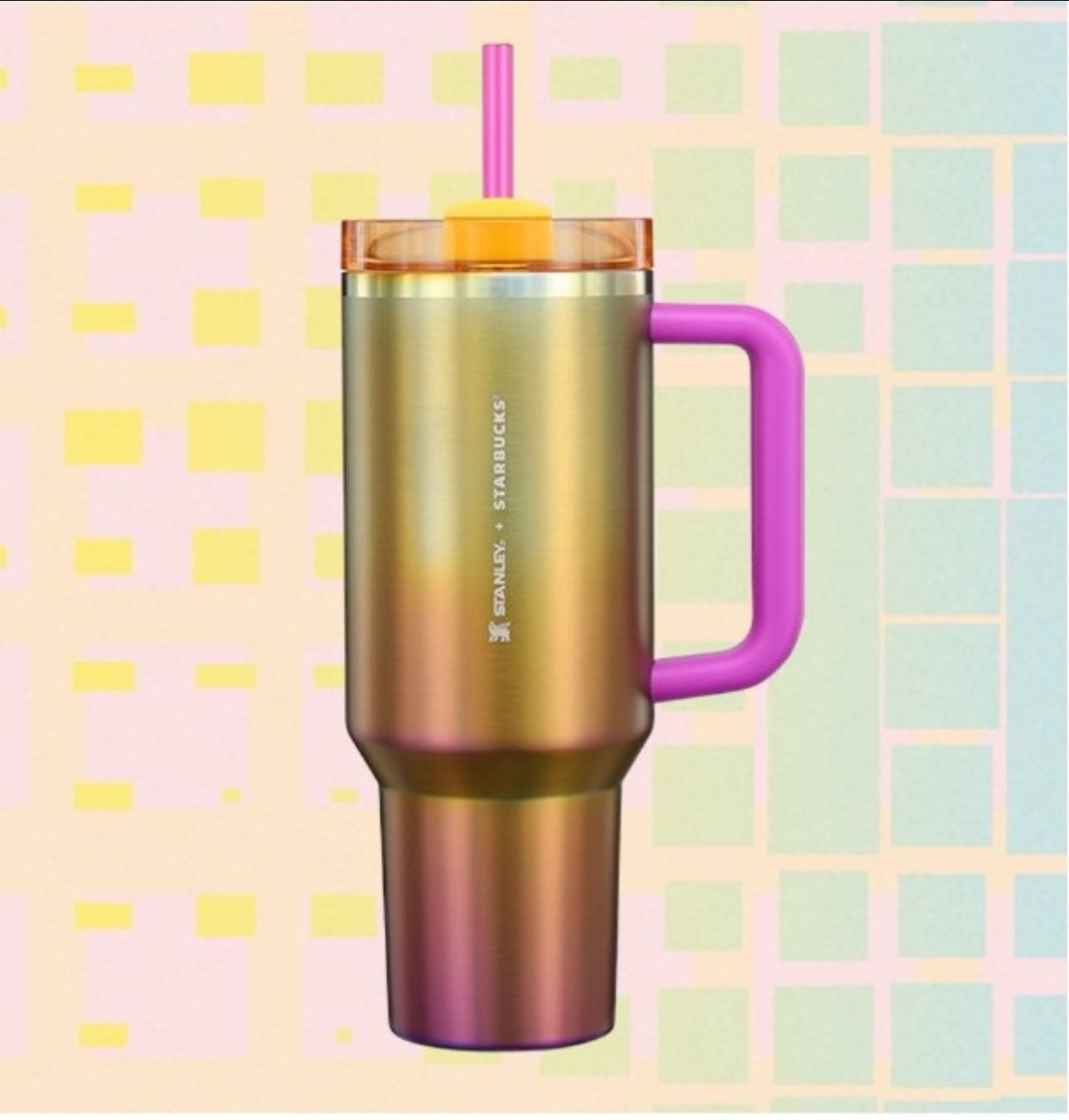 starbucks 2023 sunset Stanley new never used