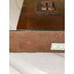 Bookends The Bombay Co House Shape 1992 Wood Windows Metal Bottom 9.5 Tall