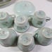 Adams England Calyx Ware Teacups 2418 Calyx rose, Antique William Adams Calyx