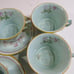 Adams England Calyx Ware Teacups 2418 Calyx rose, Antique William Adams Calyx