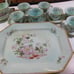 Adams England Calyx Ware Teacups 2418 Calyx rose, Antique William Adams Calyx