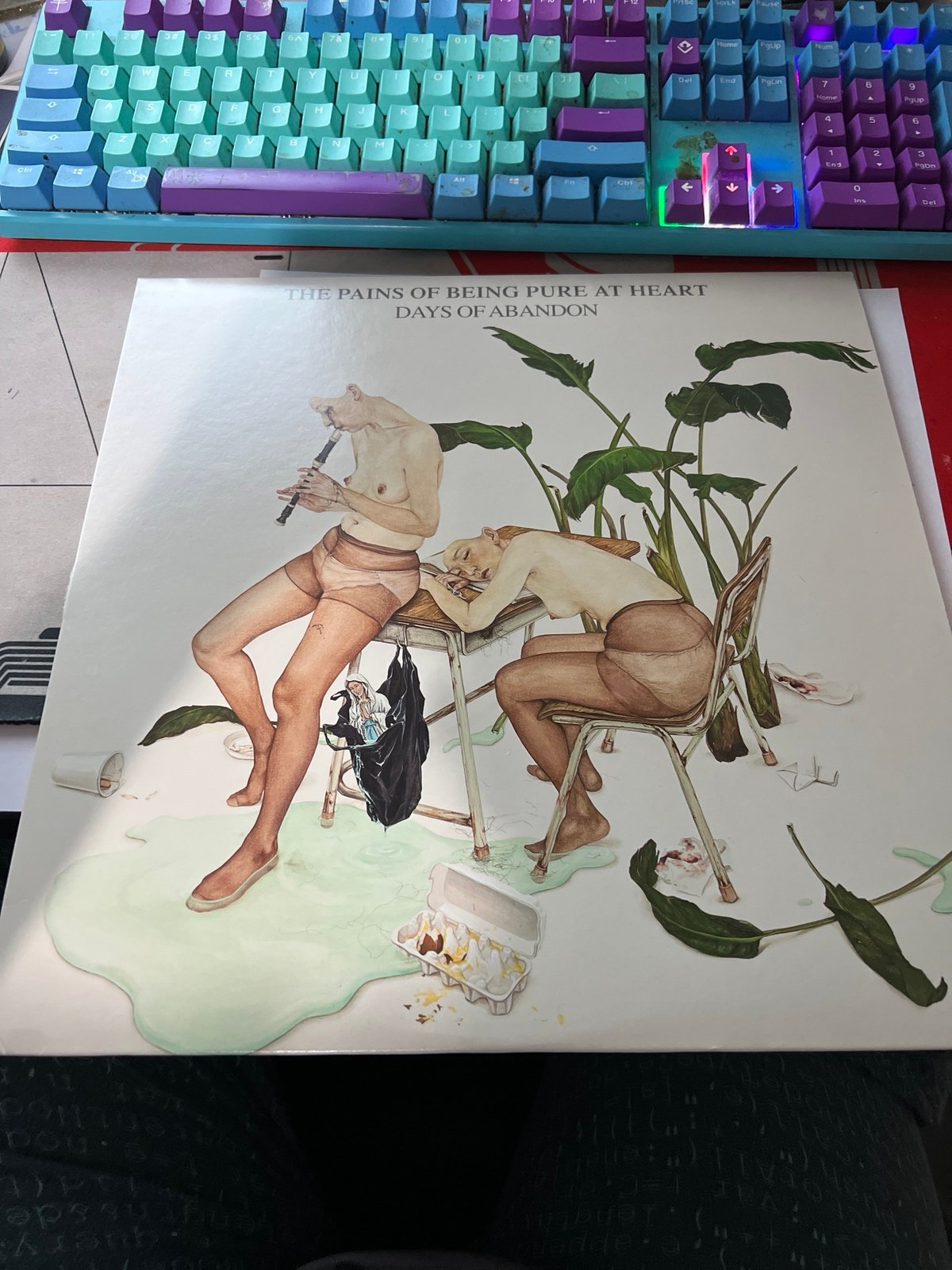Pains of Being Pure at Heart Days of Abandon Ivory Vinyl record