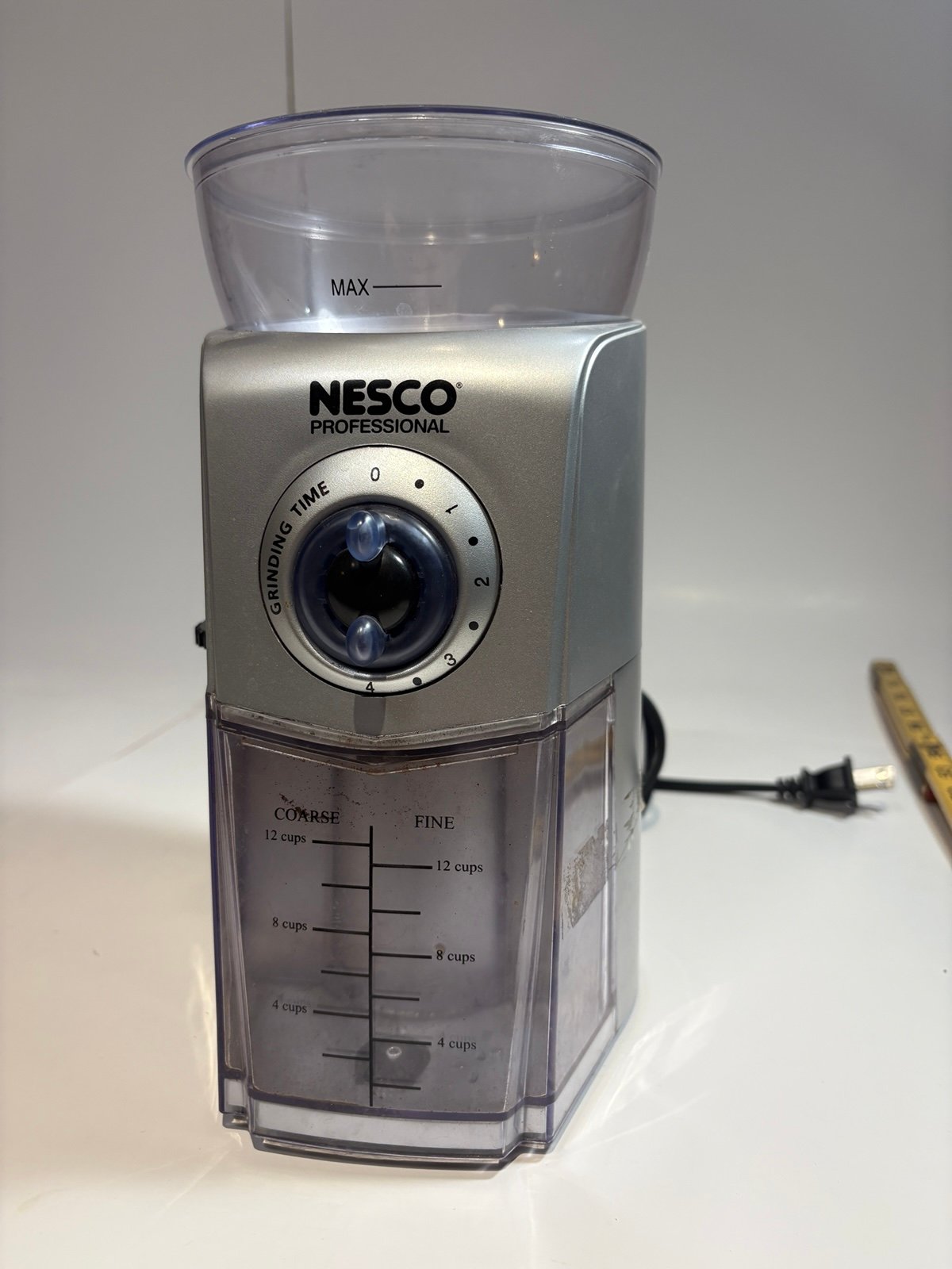 Nesco Burr Coffee Grinder - Grey