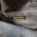 Vintage Creme De Silk Shirt Mens 2X Textured Black Longe Sleeve Button Front