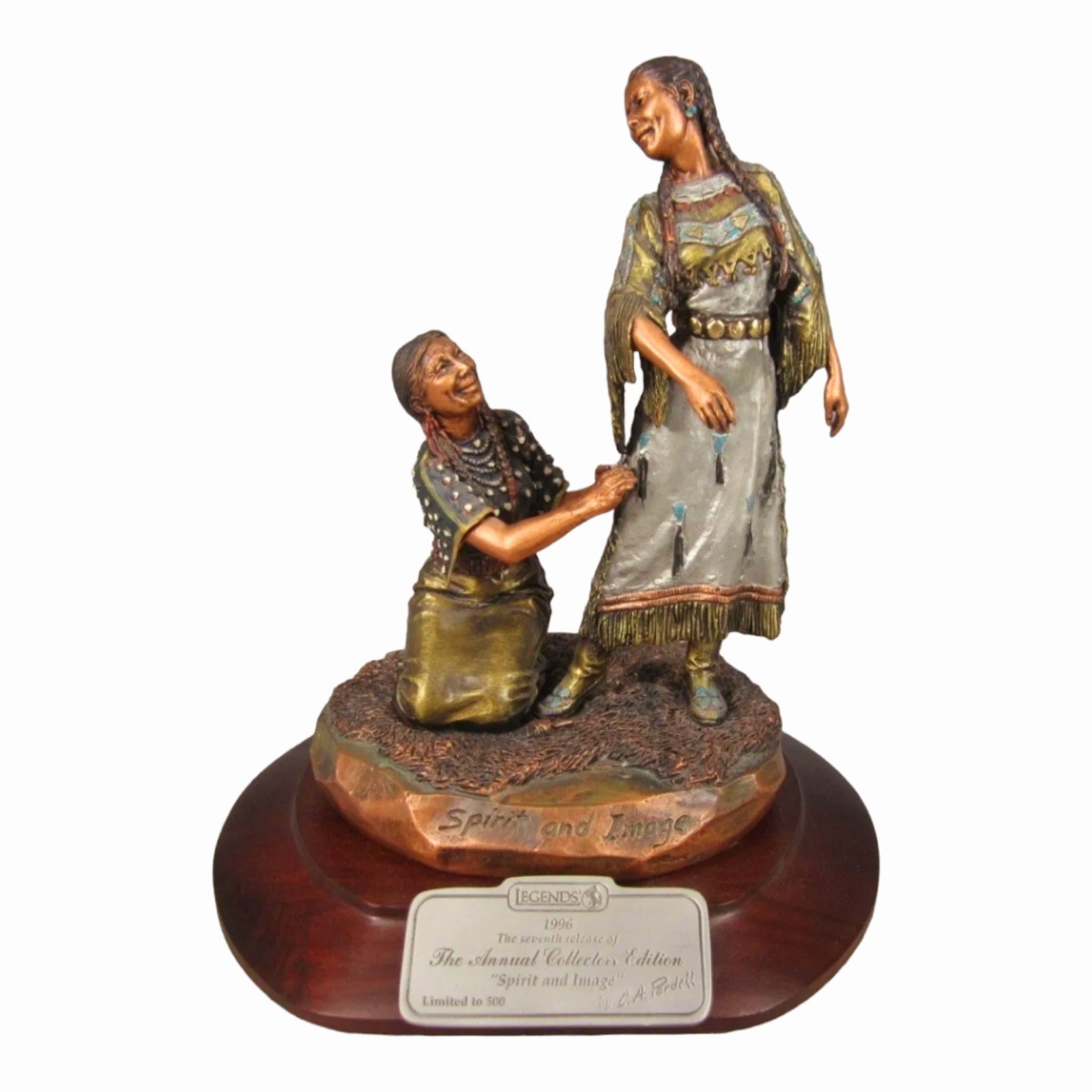 Legends 9 Bronze Sculpture SPIRIT & IMAGE C. A. Pardell (1996) Limited to 500