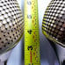 Roberto Cavalli Size 40 (US 9-9.5) Faux Gold Chips Slip On Stiletto Pumps Italy