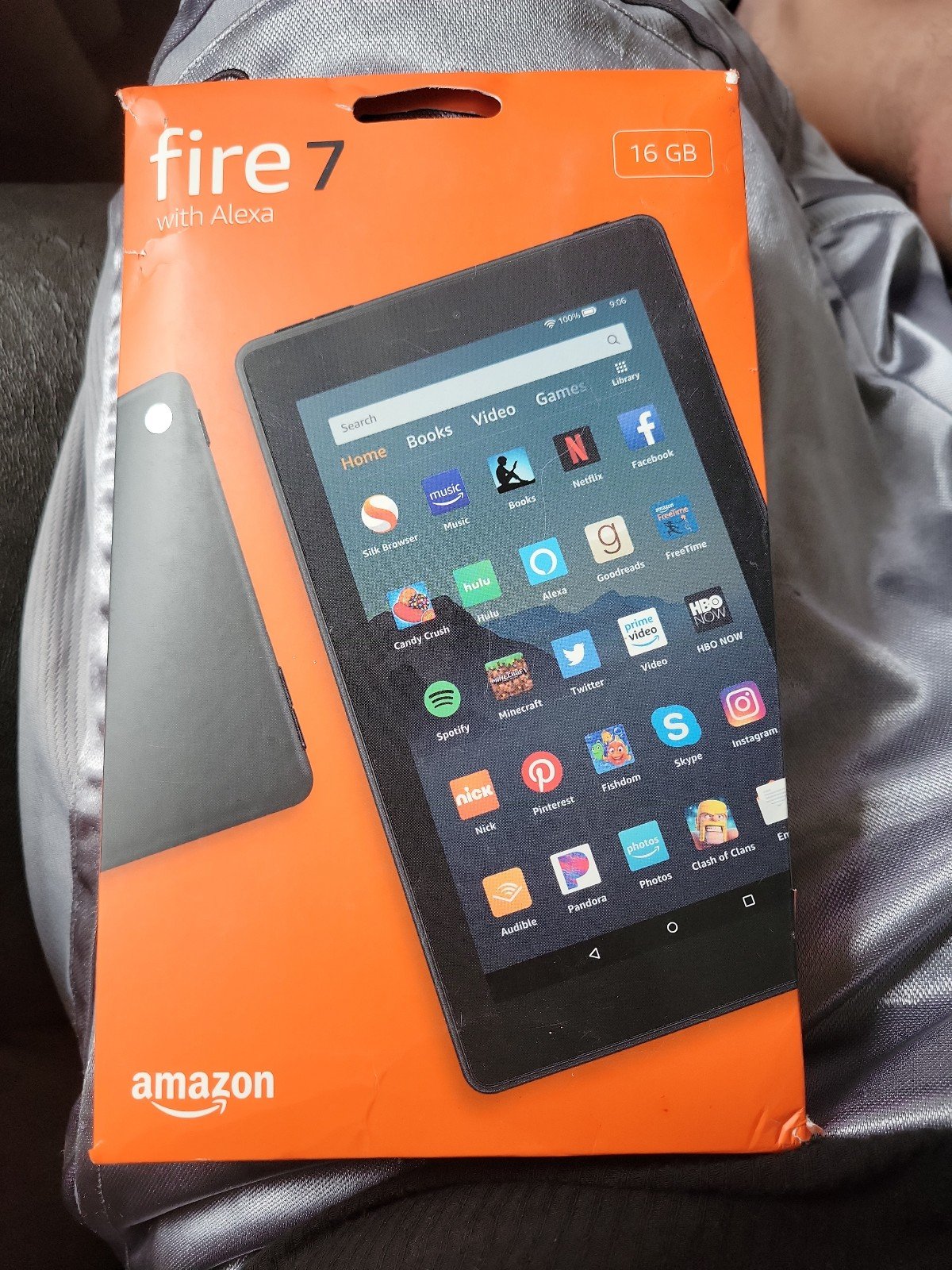 Amazon Fire 7 2019 in Black