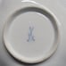 Rare Vintage Antique Meissen Quatrefoil Wild Flower Saucer Set. (Saucers Only