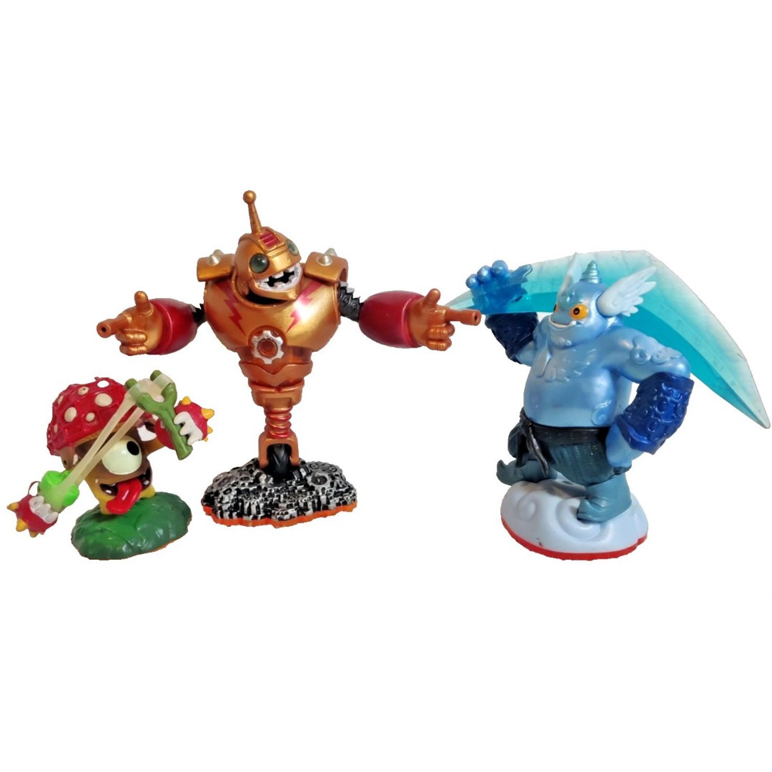 Skylanders Activision Lot of 3  Action Figures Characters- Pre Owned