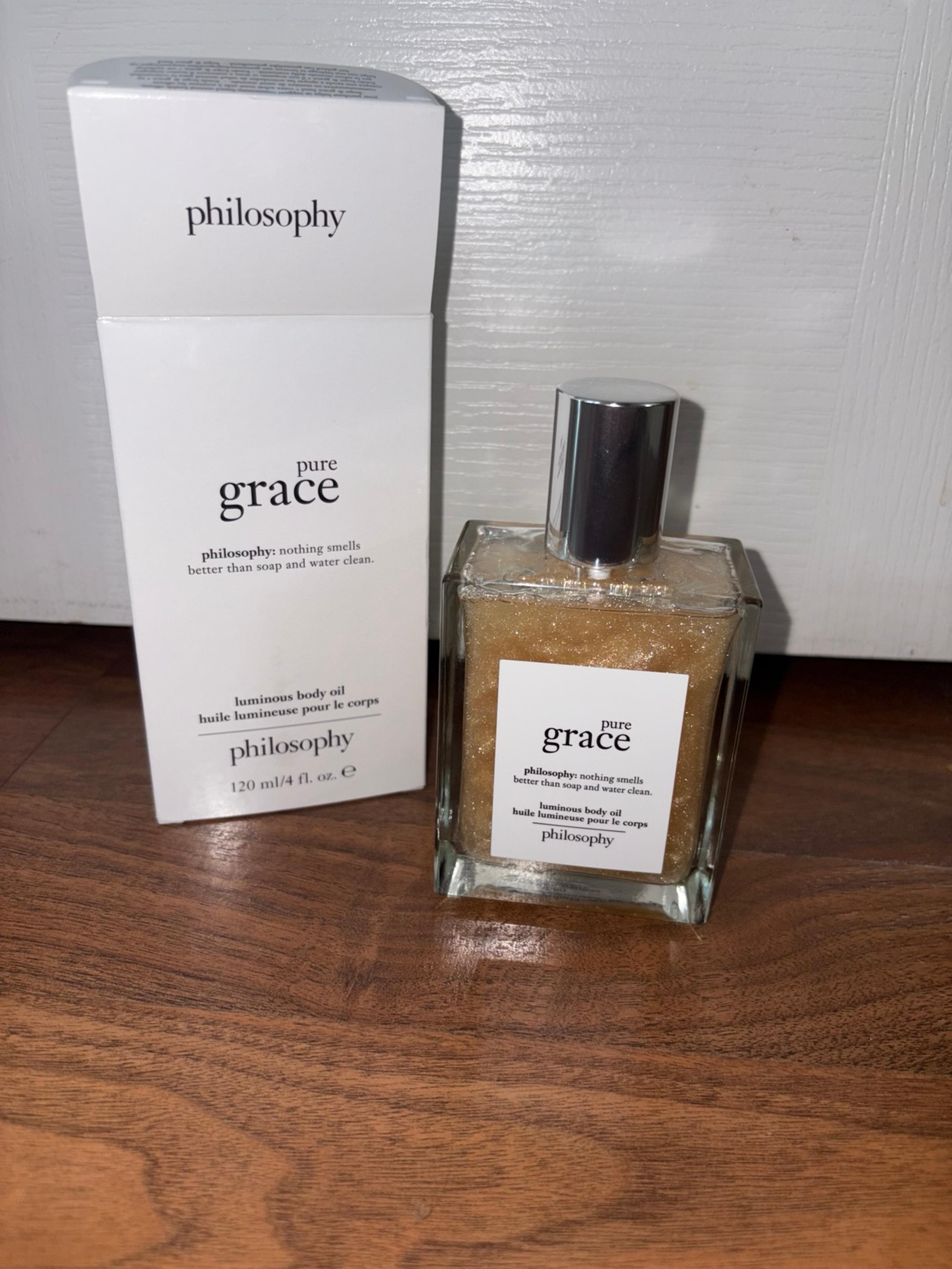 Philosophy amazing grace body oil