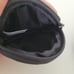 Givenchy Pouch Black Round Double Zip Mesh Cosmetic Toiletry Bag Logo Medium