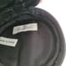 Givenchy Pouch Black Round Double Zip Mesh Cosmetic Toiletry Bag Logo Medium