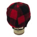 Haband Wool Blend Ear Neck Flap XL Hat Plaid Red Black USA Hunting Cap Vintage