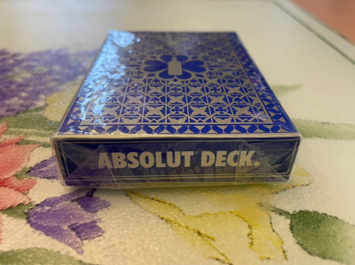 *Absolut Deck Playing Cards Promo, Sealed (Absolut Vodka)