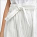 Vince Pencil Stripe Shorts Pull On Cream