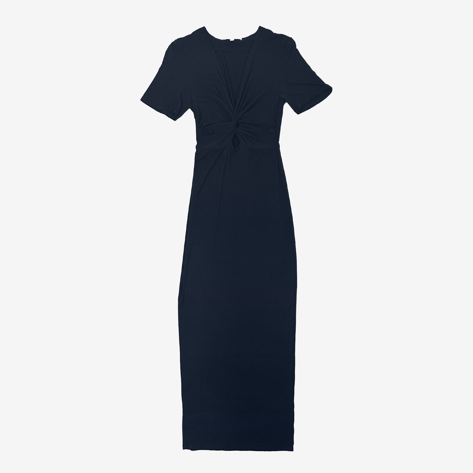 Favorite Daughter The Anywhere Dress Small Navy Blue Cut Out Bodycon Glam Event