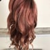 Redhead Pink Ombre Lace Front Human Wig