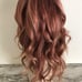 Redhead Pink Ombre Lace Front Human Wig