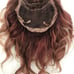 Redhead Pink Ombre Lace Front Human Wig