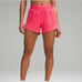 Lululemon Hotty Hots HR Short 4” Lined, Glazed Pink, Size 12