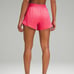 Lululemon Hotty Hots HR Short 4” Lined, Glazed Pink, Size 12