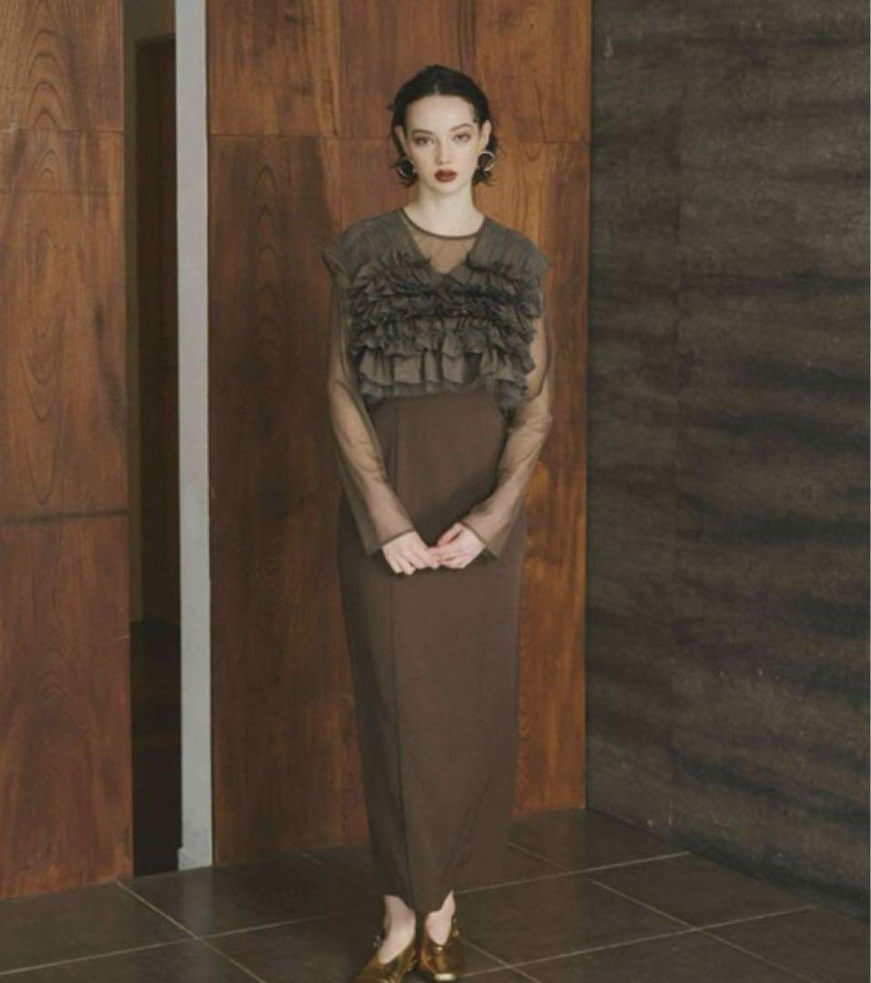 スーツ・フォーマル・ドレス andresd taffeta tulle vest set dress taffeta tulle vest set dress / ANDRESD