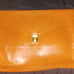 Vintage Cowhide Leather Portfolio Carrier Briefcase