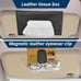 Beige Driver Left + Passenger Right Side Sun Visor with Light Compatible with To
