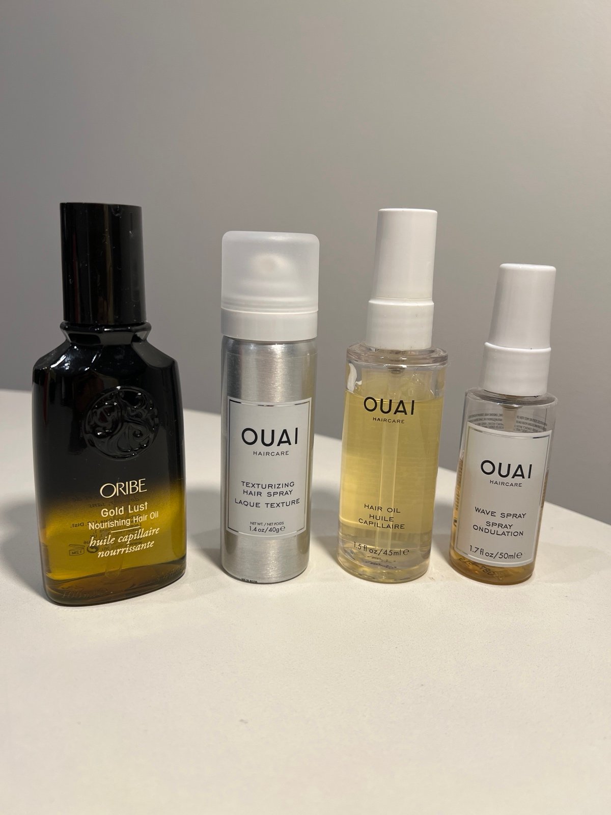 Ouai Oribe hair care bundle set