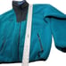 Columbia Sweater Mens L Blue VTG Fleece 90s Teal Anorak Zip USA Ski High Neck