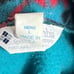 Columbia Sweater Mens L Blue VTG Fleece 90s Teal Anorak Zip USA Ski High Neck