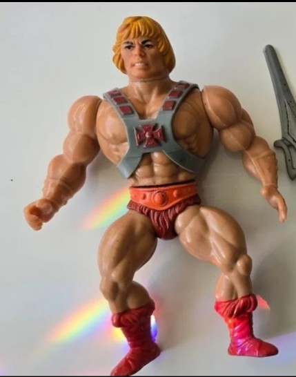 Vintage 1981 He-Man & accessories