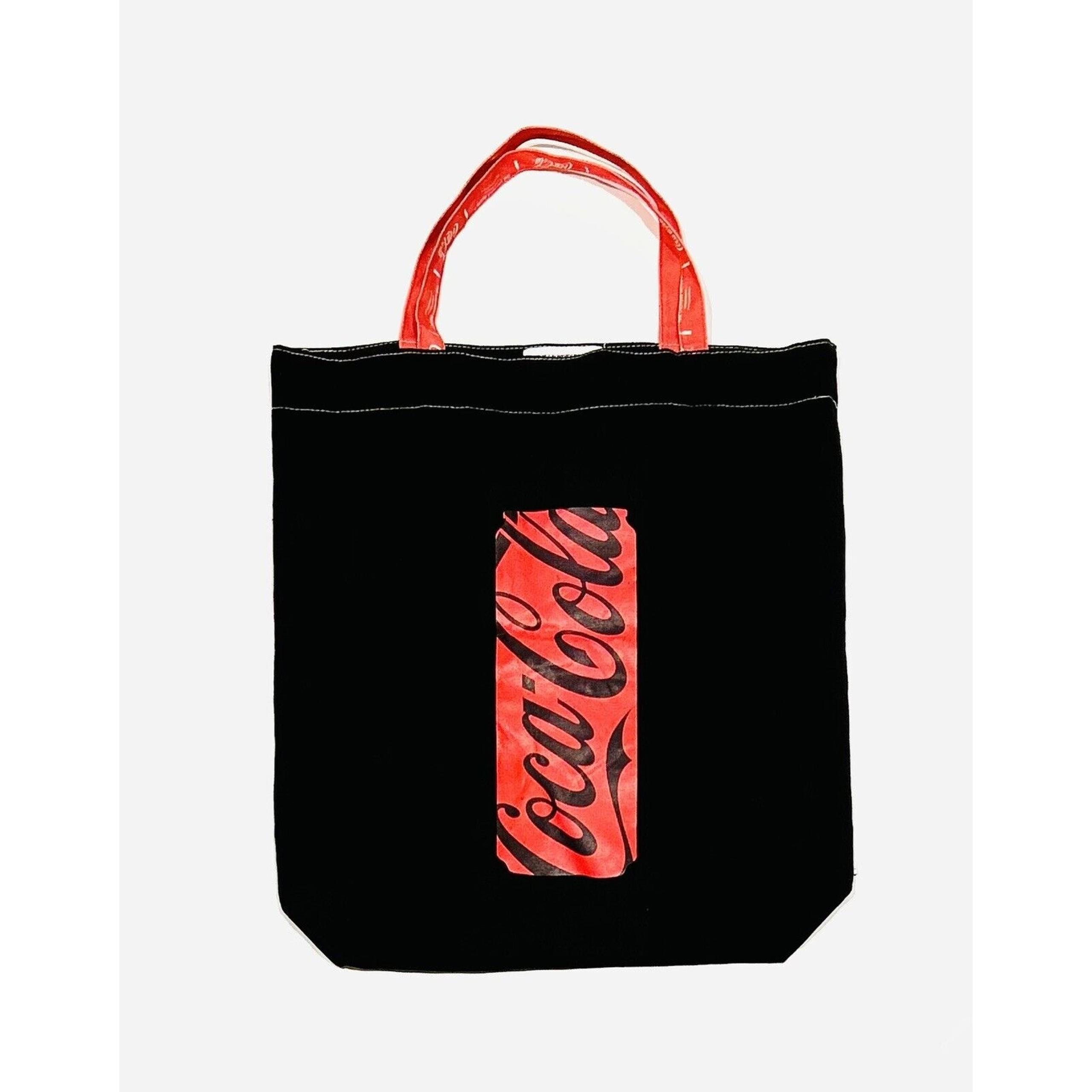 The Laundry Room Coca Cola Large Tote Bag with Pocket Open Top 19”x 21”