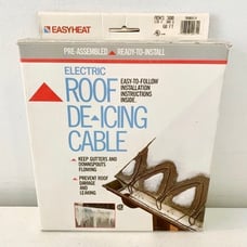 Easy Heat ADKS 300 Electric Roof De-Icing Cable Kit 60 Ft. For Roof & Gutter NIB