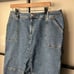Y2K Denim Maxi Skirt Size 16