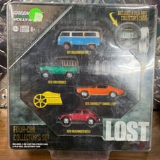 LOST GREENLIGHT 4 CAR SET WITH GREENIE 70 Bronco (INDIA1)