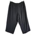 Eloquii Womens Belted Wide Leg Pants Plus Size 18 Black Linen Blend Pleated NEW
