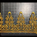 Metallic Gold Lace Trim Lot - 10 yards