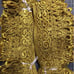 Metallic Gold Lace Trim Lot - 10 yards