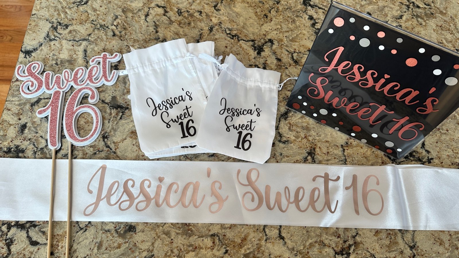 Sweet 16 party set