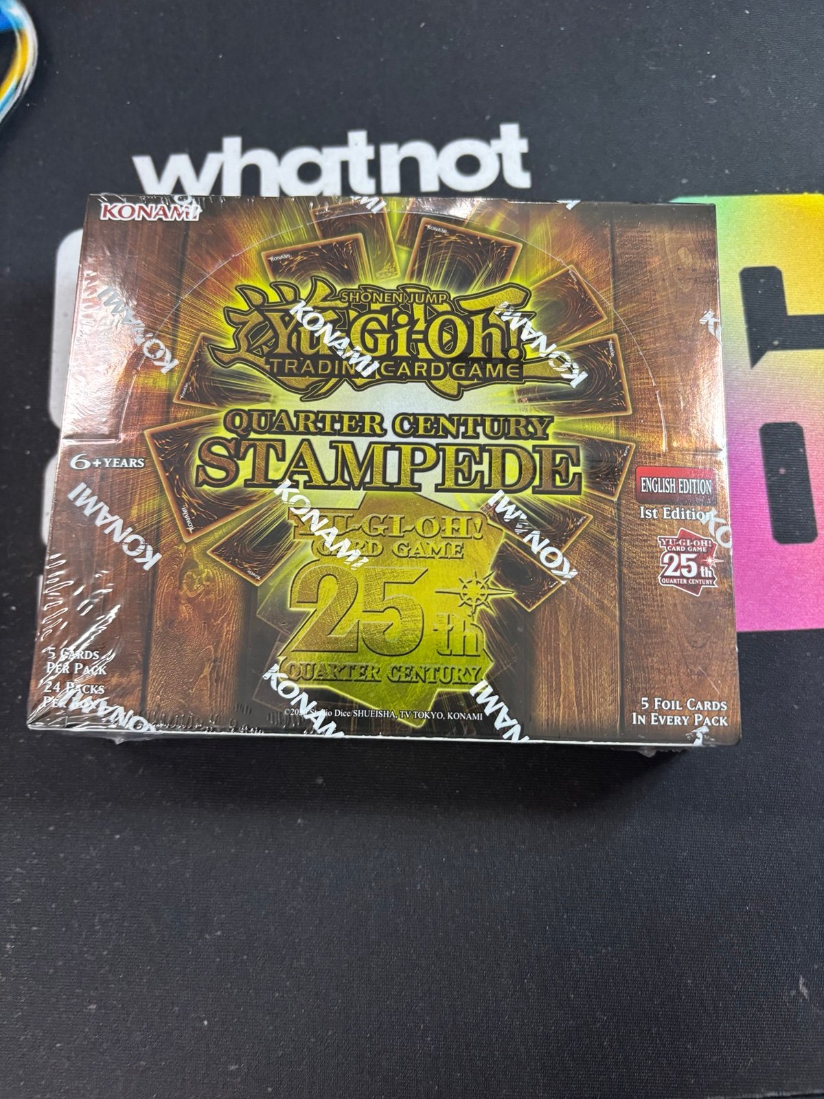 Yugioh Quarter Century booster box 1st edition
