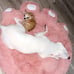 Cozy and Comfy Pet Dog Bed - All Seasons Paw Shape Warm Dog Bed Cushion for pet