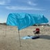sun shade beach shade fabric replacement for wind supported sun shade