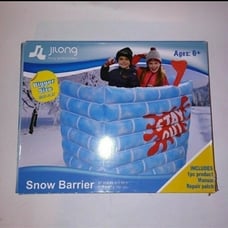 Snow BarrierGreat for Snowball FightsO