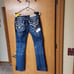 Rock revival jeans women 28x31 great condition number 716