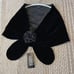 【Brand New】Velvet Shawl AIMER Black Formal Party