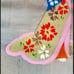Vintage Geisha Girl Scrolls Japan Hand Painted On Rice Paper Set Of 4 Signed .