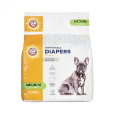 Arm & Hammer™ Medium 16.5 - 21 Dog Diapers - 12 Pack