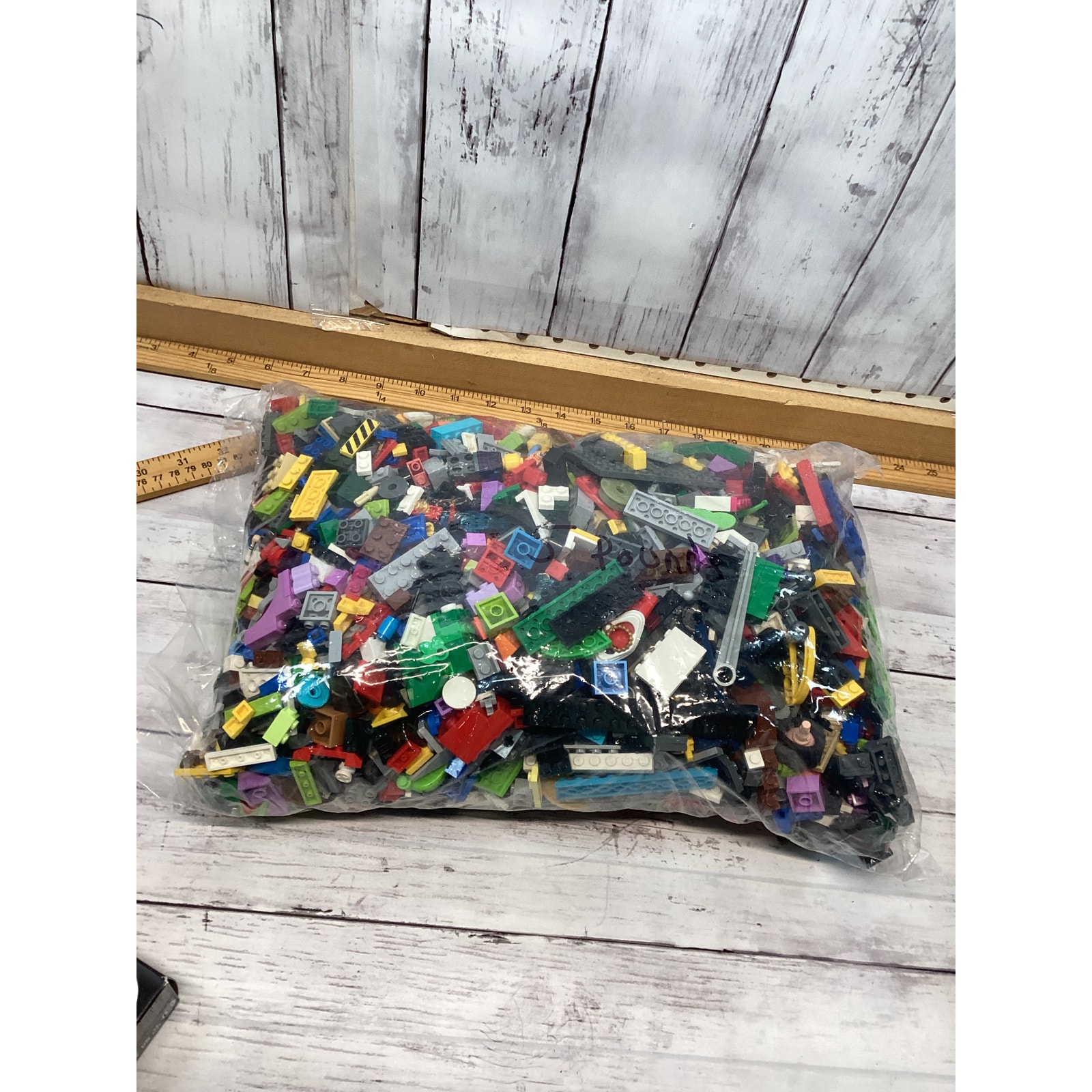 RANDOM Lot Of Legos 1 Bag, 5 Pounds Lbs Total.