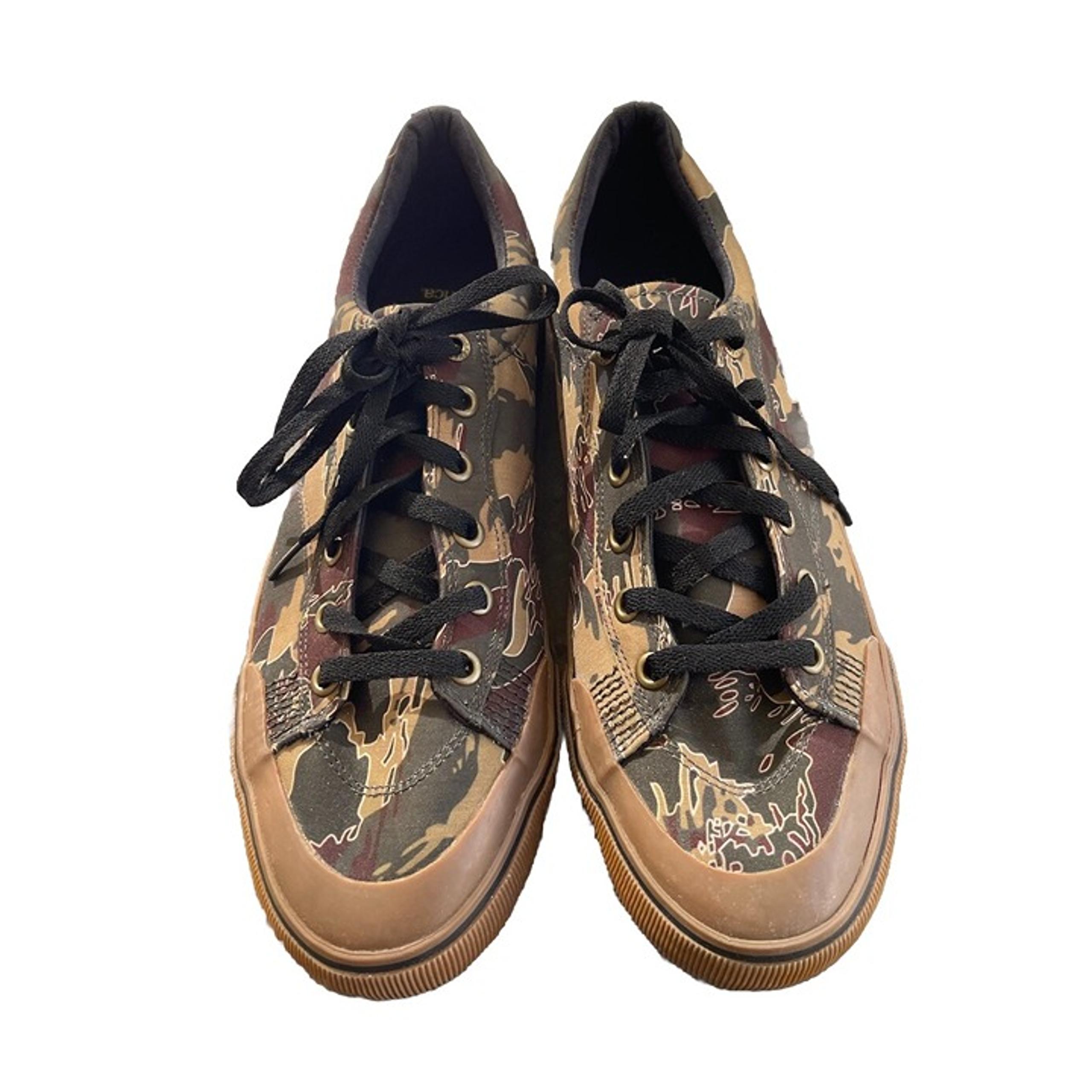 Emerica Lace Up Camo Skate Sneaker Men's Shoes Low Sz 11 Green Brown Camouflage